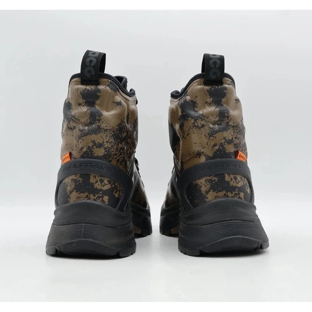 *NEW Nike ACG Zoom Gaiadome GORE-TEX Black Brown IB2328-200 Men's Size 7 / W 8.5